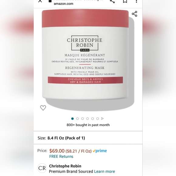 Christophe Robin mask and scrub set - Picture 4 of 7